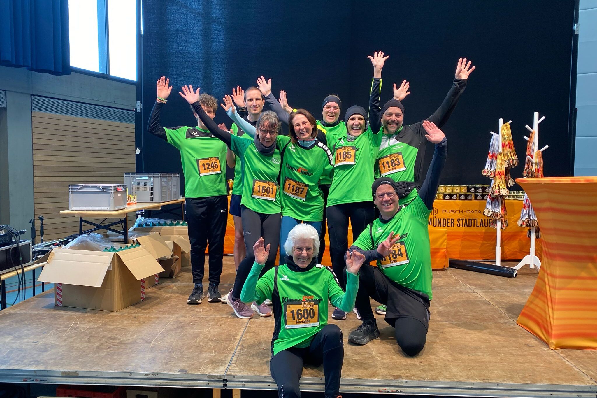 Gruppenfoto Lauftreff 2025