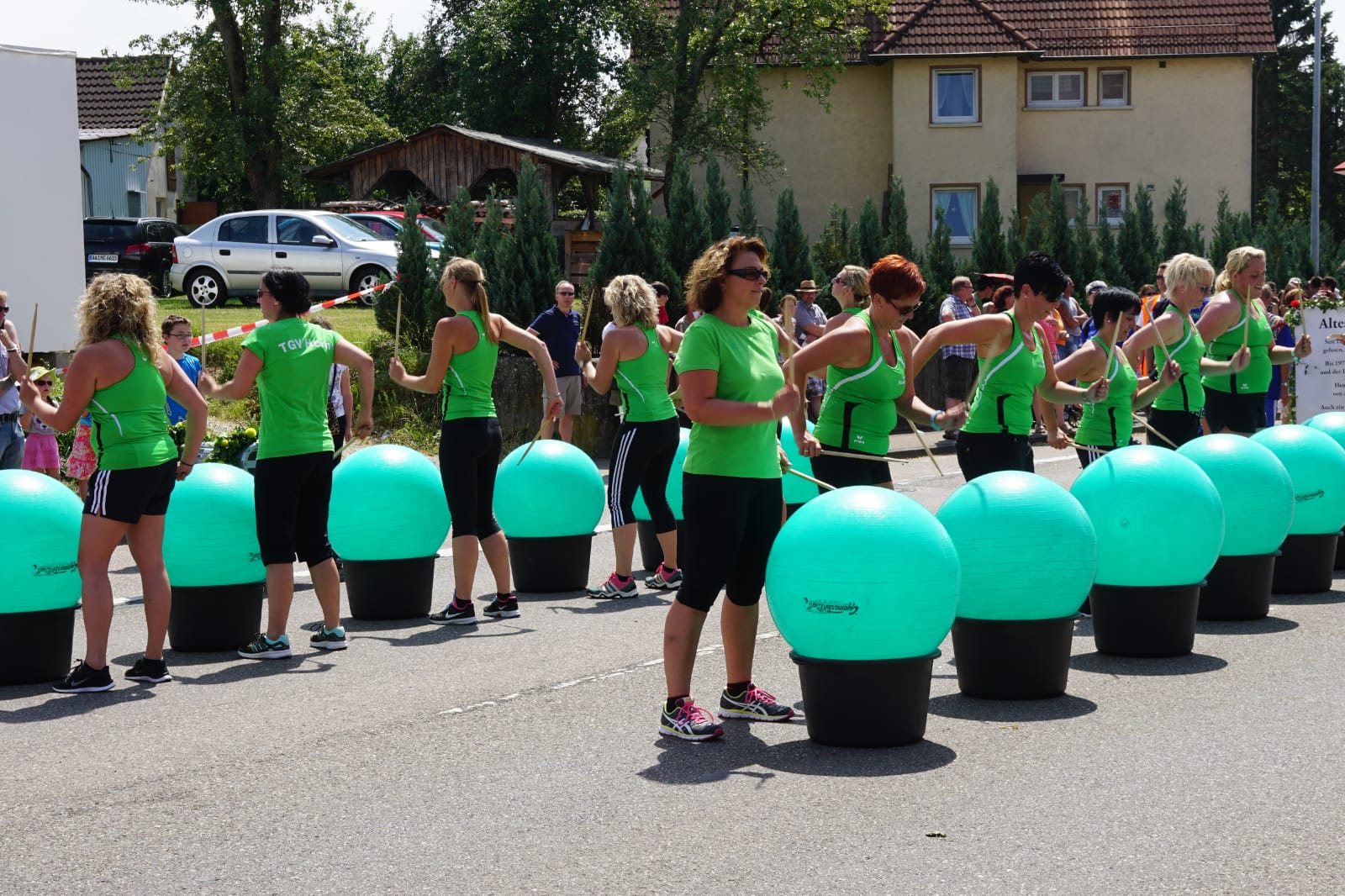 Drums-Alive Auftritt 2015