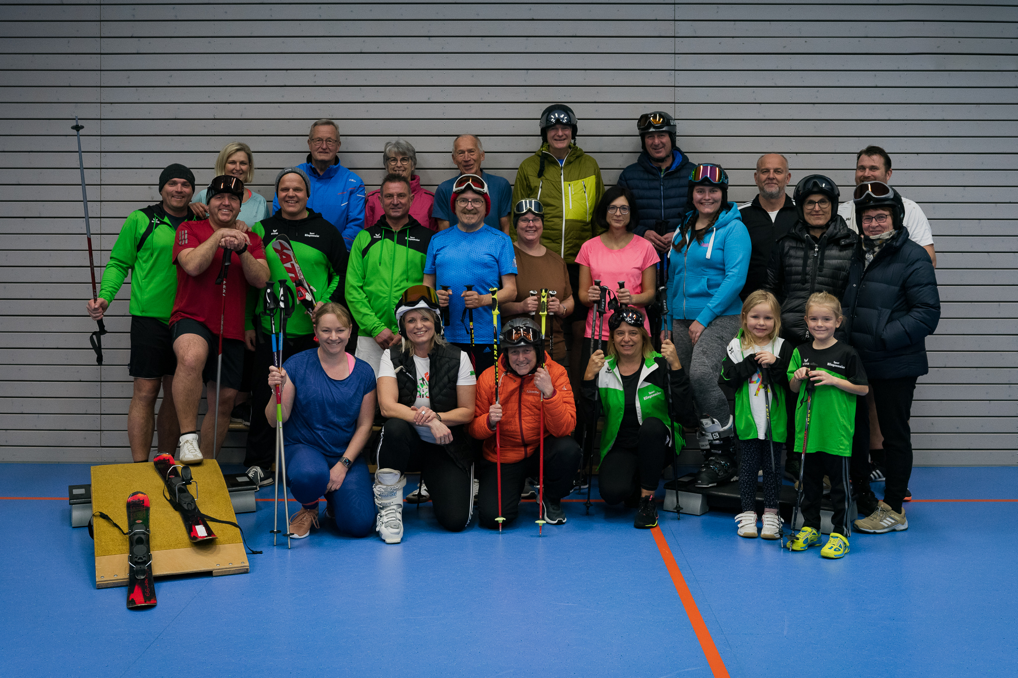 Gruppenfoto Skigymnastik 2023