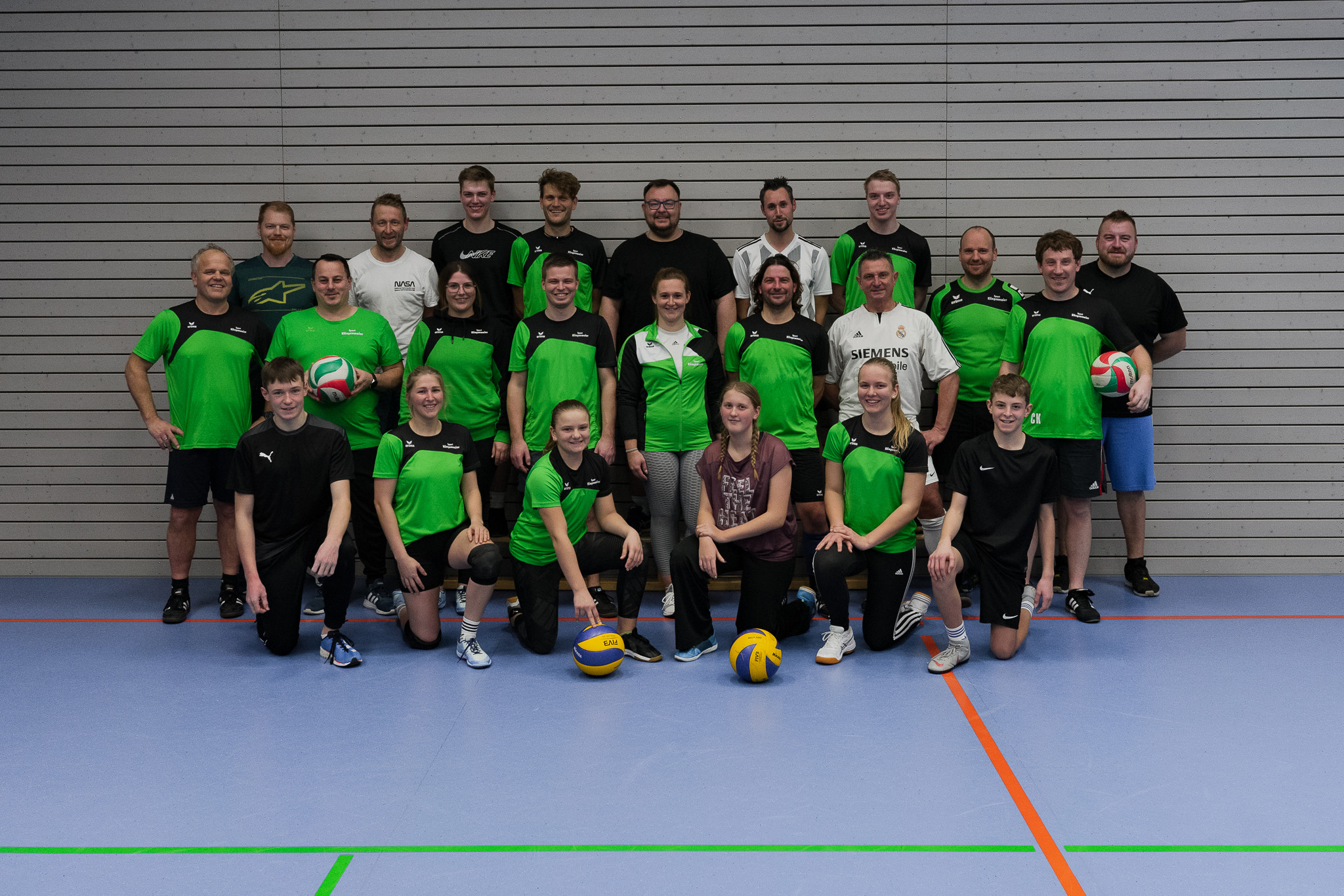 Gruppenfoto Volleyball 2023