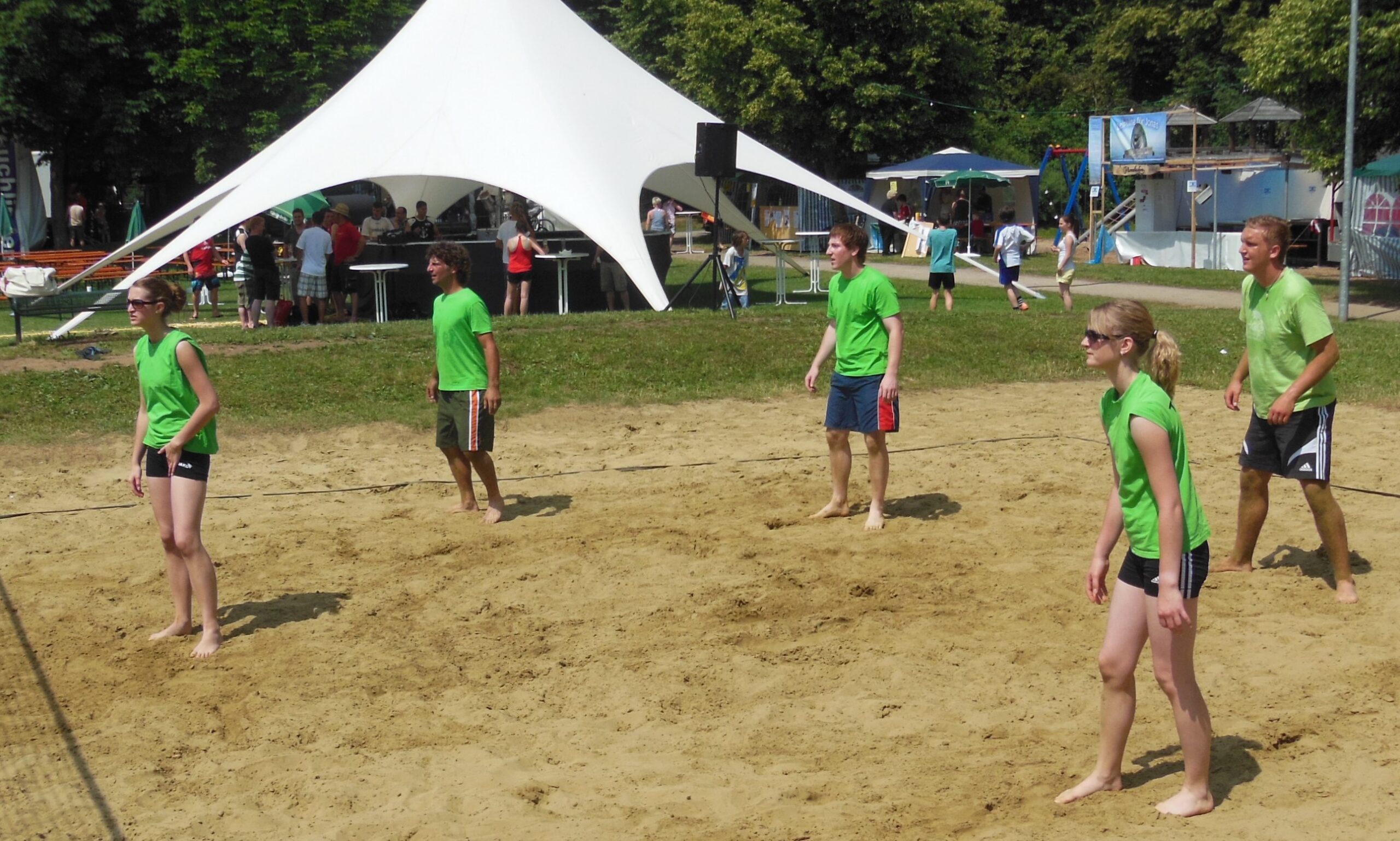 Volleyballturnier Wegfest Heuchlingen